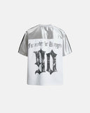 Gothic Graphic Contrast Jersey | Inflation Streetwear
