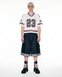 Raw Denim Carpenter Long Jorts | Inflation Streetwear INFLATION