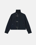 Metal Clasp Boxy Workwear Jacket | Inflation Streetwear