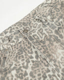 Leopard Pattern Cargo Barrel Pants | INFLATION Streetwear INFLATION