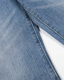 Cinch Back Washed Bamboo Weave Baggy Jeans | Inflation Streetwear INFLATION