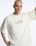 Rhinestone Lucky Graphic Oversized Tees | Inflation Streetwear INFLATION