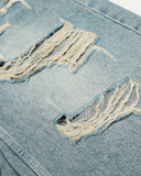 Distressed Longline Jorts | Inflation Streetwear INFLATION