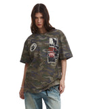 Camo Mesh Graphic T-Shirt | Inflation Streetwear INFLATION