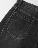 Rhinestone Stitching Barrel Jeans | Inflation Streetwear INFLATION