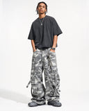 Multi-Pockets Barrel Camouflage Cargo Pants | Inflation Streetwear INFLATION