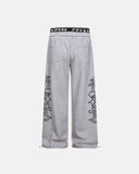 Gothic Graphic Wide Leg Sweatpants | Inflation Streetwear INFLATION