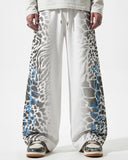 Leopard Graphic Barrel Sweatpants | Inflation Streetwear INFLATION