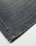 Cinch Back Buckle Acid Washed Jorts | Inflation Streetwear INFLATION