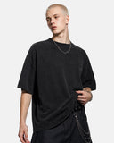 streetwear oversized t shirt styled on body