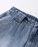 Blue Monkey Wash Baggy Jeans | Inflarion Streetwear INFLATION