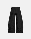 Crinkle Nylon Barrel Track Pants | Inflation Streetwear