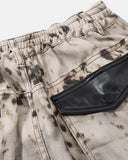 Splatter Print Wide Leg Cargo Pants | Inflation Streetwear