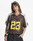 Number 23 Leopard Mesh Jersey | Inflation Streetwear INFLATION