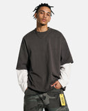 Color Block Long Sleeve Tees | Inflation Streetwear