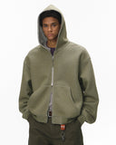 Contrast Color Liner Comfy Zip Up Hoodies | Inflation Streetwear INFLATION
