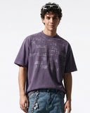 Vintage Cracked Letter Print Tee | Inflation Streetwear INFLATION