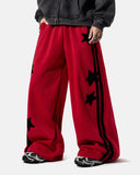 Star Stripe Barrel Sweatpants | Inflation Streetwear