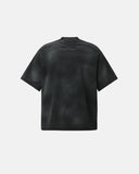 Gothic Letter Print Cotton T-Shirt | Inflation Streetwear