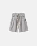Double Waist Acid Wash Waffle Shorts | Inflation Streetwear INFLATION