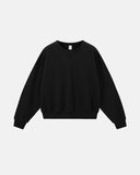 Boxy Fit Henley Collar Sweatshirt | Inflation Streetwear INFLATION