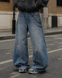 Distressed Ripped Baggy Jeans | Inflation Streetwear INFLATION