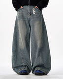 Vintage Washed Barrel Jeans | Inflation Streetwear INFLATION