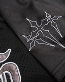 Gothic Embroidered Mesh Jersey | Inflation Streetwear