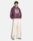 Side Stripe Wide Leg Track Pants | Inflation Streetwear