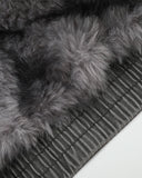 Washed Faux Fur Lined Boxy Jacket | Inflation Streetwear