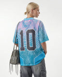 Oversized Mesh Football Jersey | Inflation Streetwear INFLATION