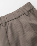 Pinstripe Pleated Tailored Shorts | Inflation Streetwear INFLATION