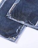 retro-inspired baggy denim pants