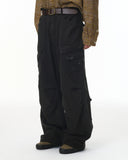Garment Wash Ripped Cargo Pants | Inflation Streetwear INFLATION