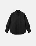 Acid Wash Cargo Shirt Jacket | Inflation Streetwear INFLATION
