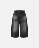 Washed Baggy Longline Jorts | Inflation Streetwear INFLATION