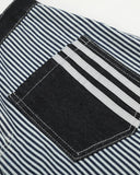 contrast patch pocket detail on jeans