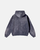 Graphic Acid Washed Zip Up Hoodies | Inflation Streetwear INFLATION
