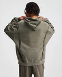 Acid Wash Oversized Zip Up Hoodies | Inflation Streetwear INFLATION