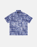 Devil Embroidered Plaid Shirt | Inflation Streetwear INFLATION