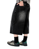 Washed Baggy Longline Jorts | Inflation Streetwear INFLATION