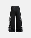 Camo Script Wide Leg Lounge Pants | Inflation Streetwear
