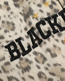 Leopard Print Graphic Boxy Zip Up Hoodie | Inflation Streetwear