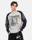 Portrait Waffle Long Sleeve Tee | Inflation Streetwear