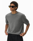 Knitwear Short-sleeved Crewneck Sweater | Inflation Streetwear INFLATION