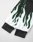 Flame Print Mesh Tees | Inflation Streetwear INFLATION