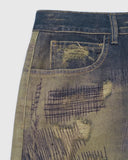 Digital Print Denim Pants | Inflation Streetwear INFLATION