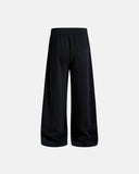 Puff Print Script Wide-Leg Sweatpants | Inflation Streetwear