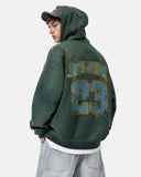 Washed Vintage Graphic Zip Up Hoodie | Inflation Streetwear