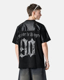 Gothic Graphic Contrast Jersey | Inflation Streetwear